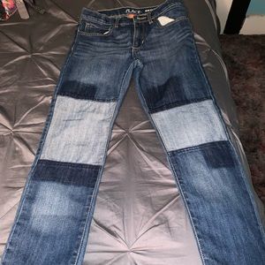 Skinny Jeans with patch detail